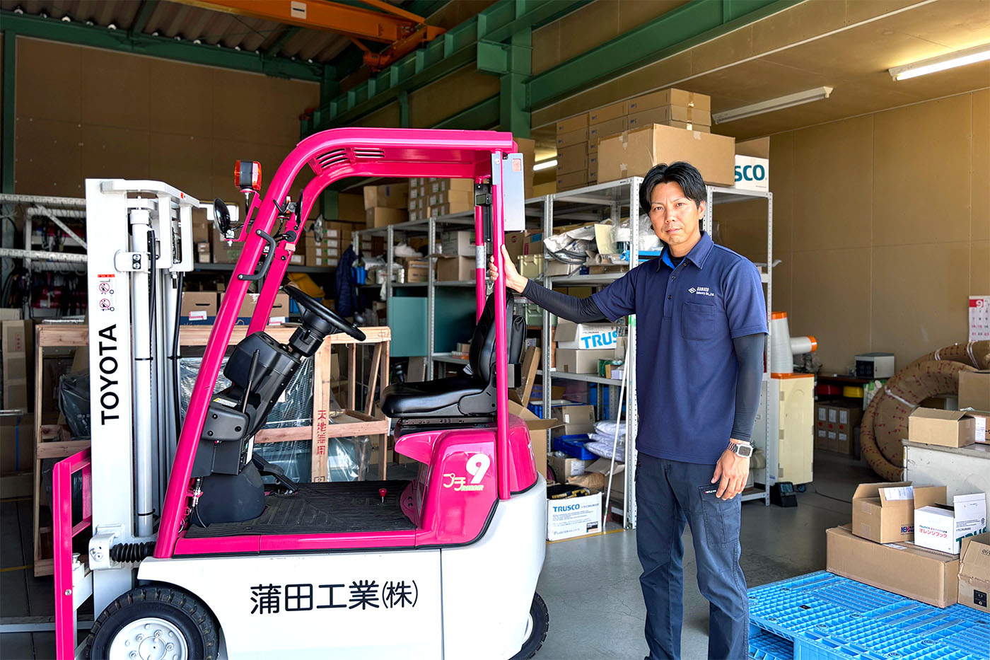 静岡西営業所 池田さんの社員インタビュー写真