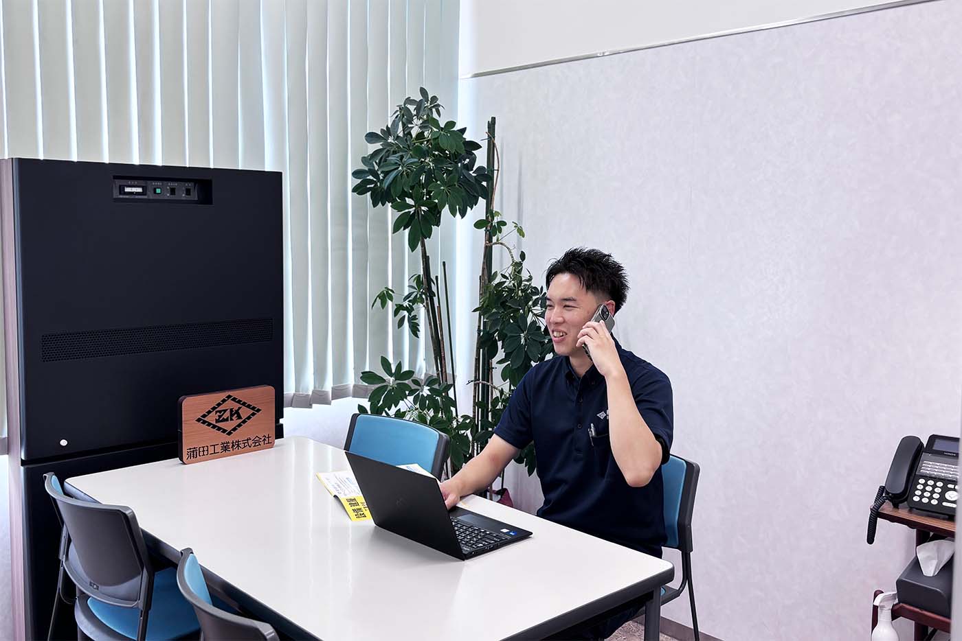 成長したことと仕事のやりがいを語る神奈川営業所 石崎さん