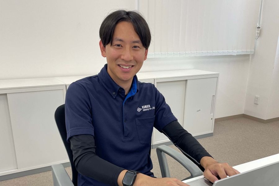 一緒に働きたい人物像について語る関東営業所 三上さん