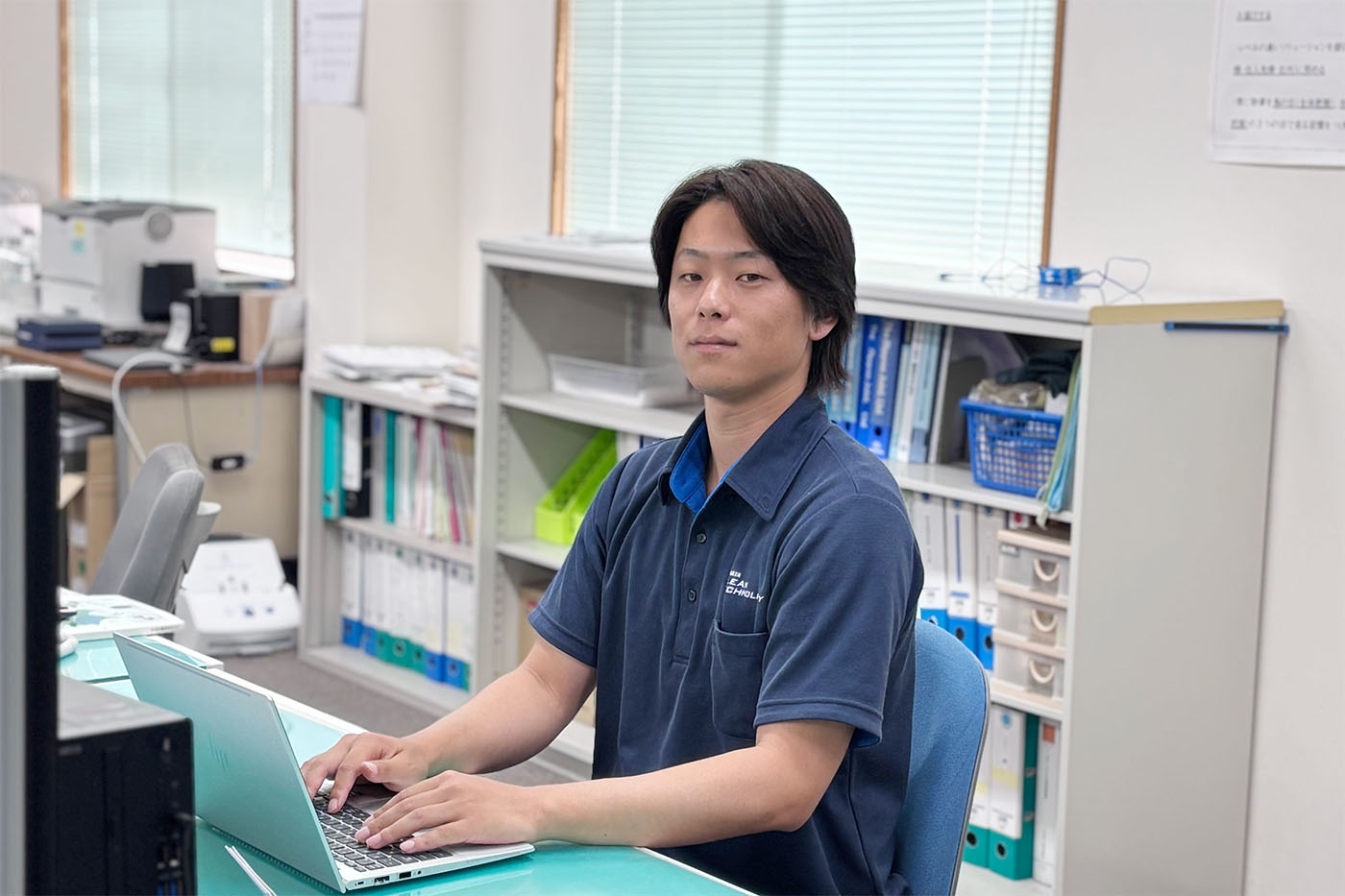 静岡西営業所 藤田さんの社員インタビュー写真