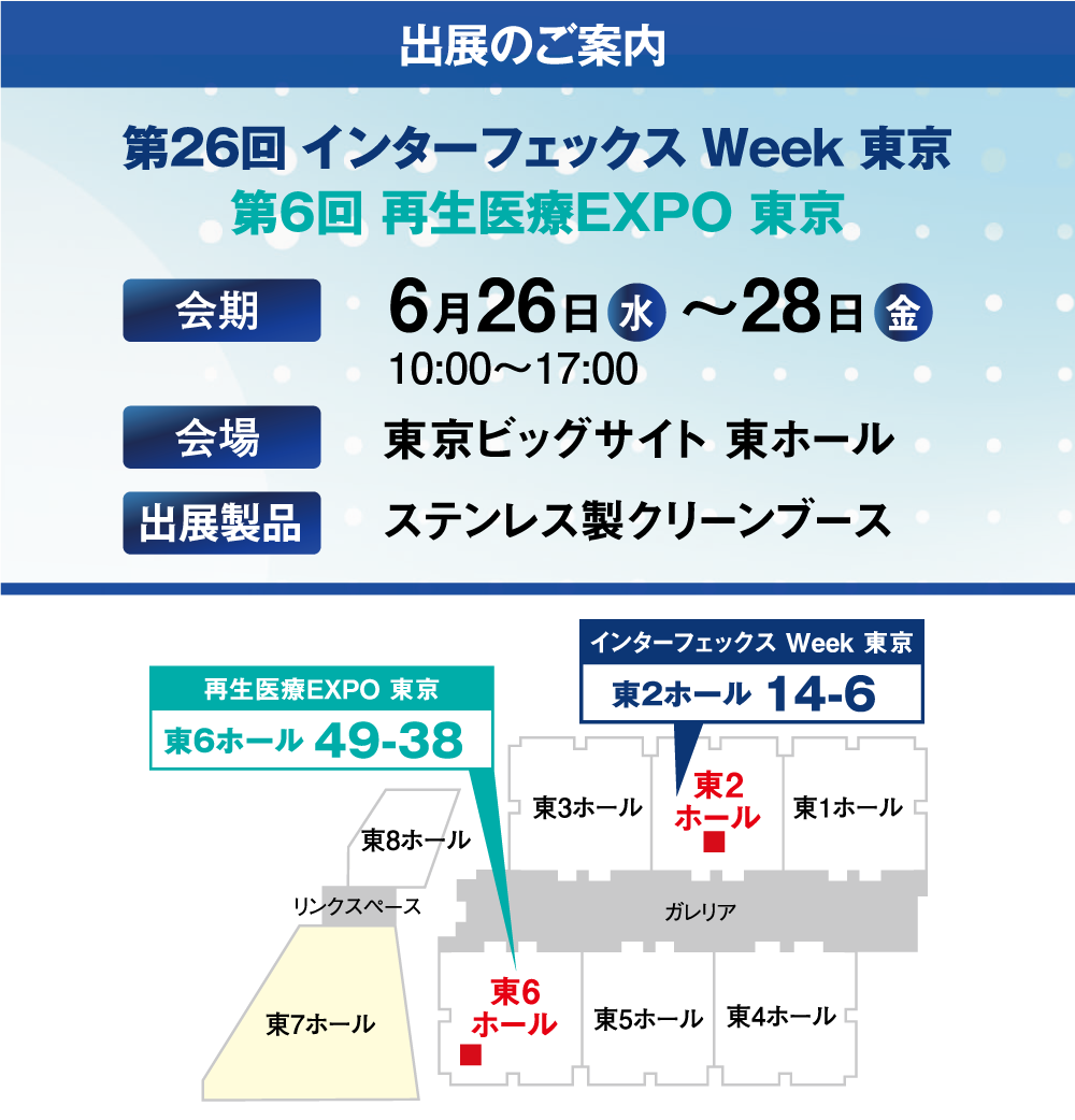 インターフェックスWeek 東京の展示会情報